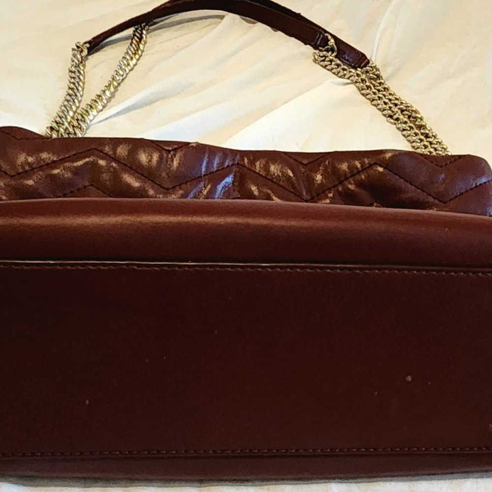Kate Spade New York Maryanne Burgundy Leather Crossbody Bag - Picture 5 of 9